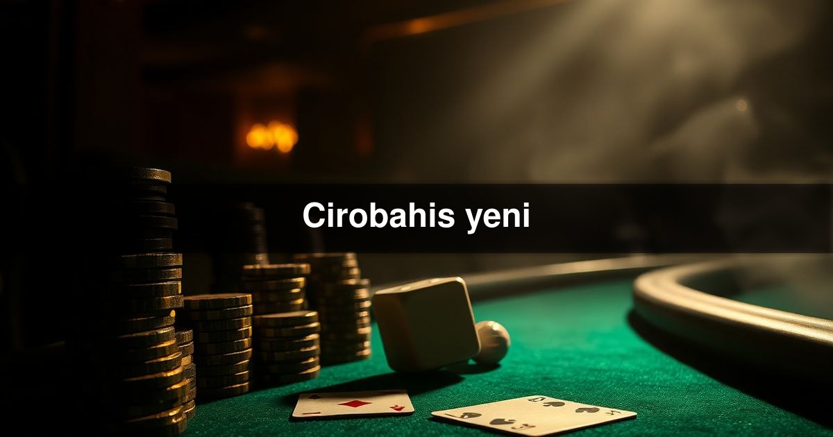 Cirobahis yeni