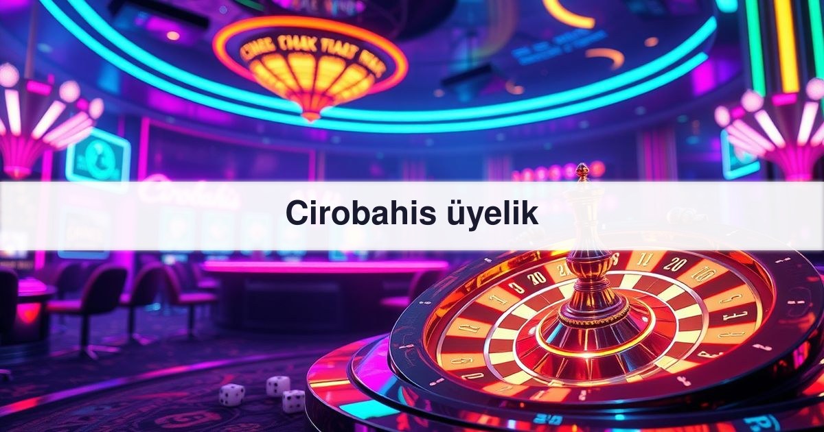 Cirobahis üyelik